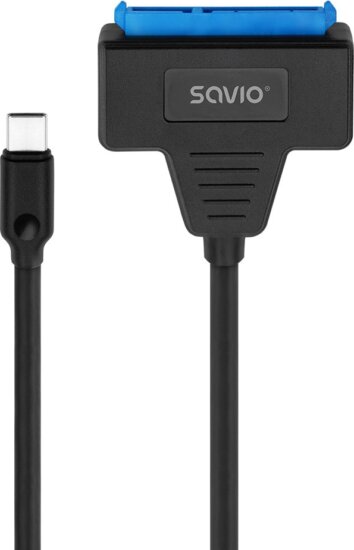 Savio AK-69 USB-C apa - SATA anya Adapter Savio AK-69 USB-C apa - SATA anya Adapter