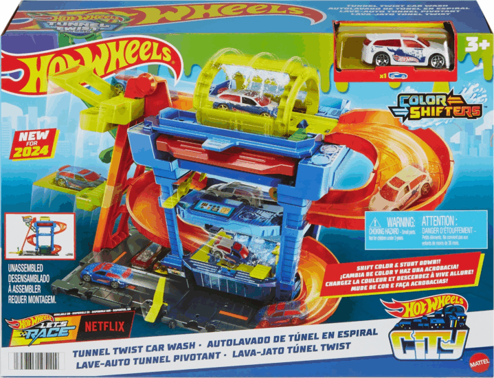 Mattel Hot Wheels City Tunnel Twist Autómosó pálya HTN80