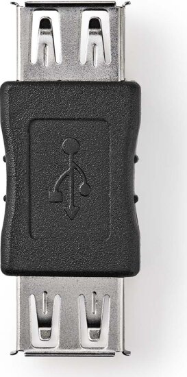 Nedis CCGB60900BK USB Type-A anya - USB Type-A anya Toldó - Fekete