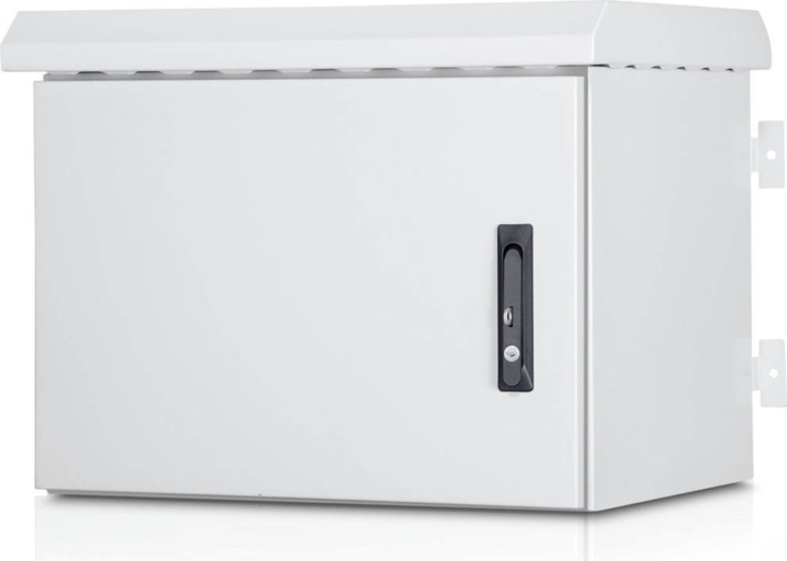 NET FORMRACK Fali rack szekrény 9U 600x450 mm - Fehér