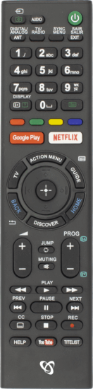 SBOX RC-01402 Távirányító Sony TV-hez