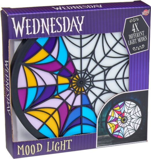 Wednesday: Mozaikablak Dekorációs Lámpa