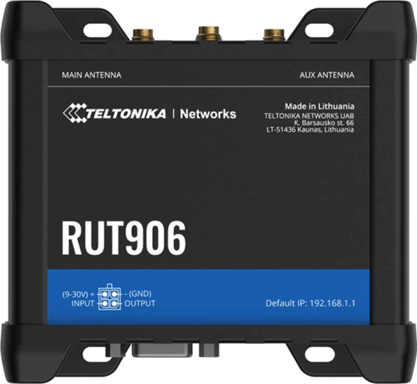 Teltonika RUT906 Dual SIM 4G/LTE Wireless Router