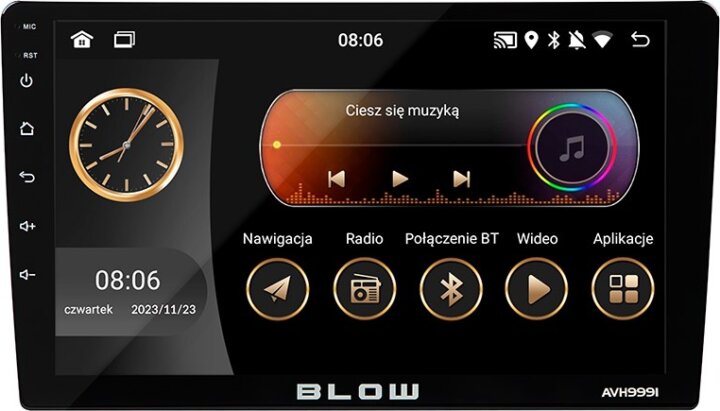 BLOW AVH-9991 Autó HiFi fejegység BLOW AVH-9991 Autó HiFi fejegység