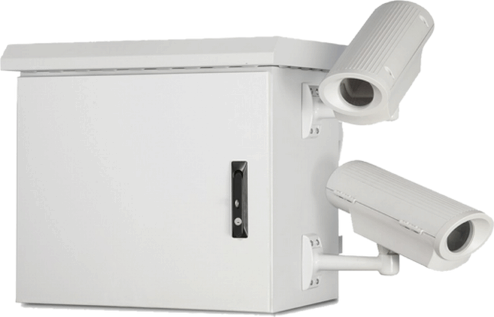 NET FORMRACK Álló rack szekrény 9U 600x450mm - Fehér