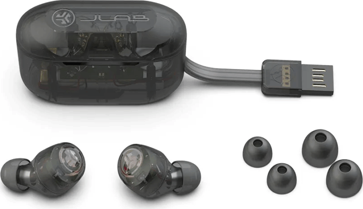 JLab Go Air Pop TWS Headset - Átlátszó JLab Go Air Pop TWS Headset - Átlátszó