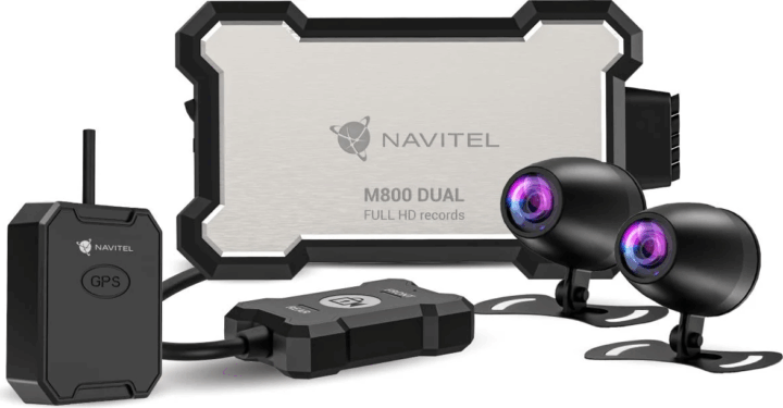 Navitel M800 Dual Motorkerékpár Menetrögzítő kamera