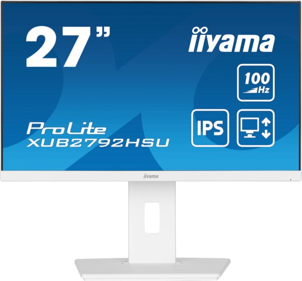 iiyama 27" ProLite XUB2792HSU-W6 Monitor iiyama 27" ProLite XUB2792HSU-W6 Monitor