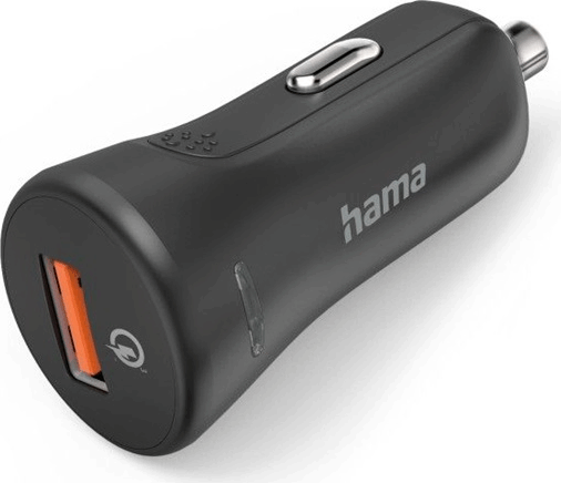 Hama 201633 FIC USB Type-A Autós töltő - Fekete (19.5W) Hama 201633 FIC USB Type-A Autós töltő - Fekete (19.5W)