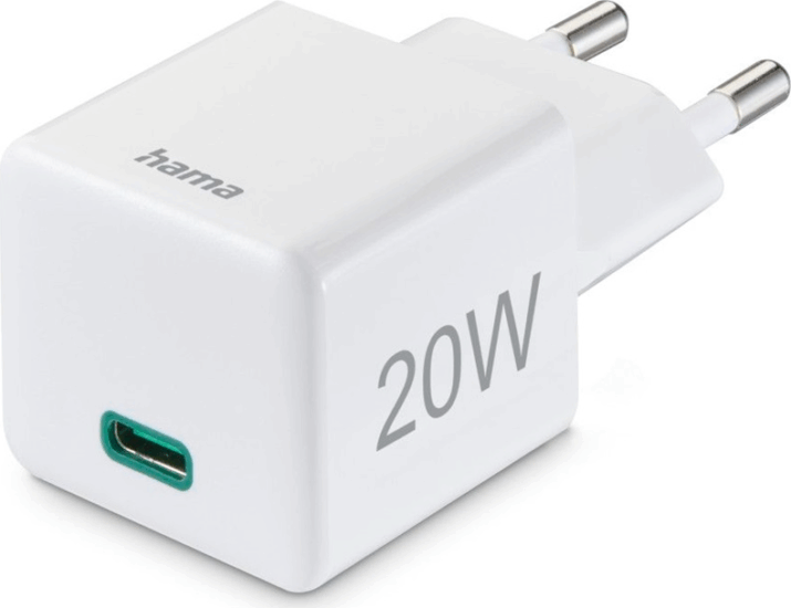Hama 201840 FIC USB Type-C Hálózati töltő - Fehér (20W)