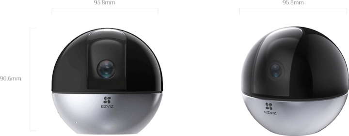 Ezviz E6 3K WiFi 360° forgatható Okos IP Kamera - Fekete / Ezüst Ezviz E6 3K WiFi 360° forgatható Okos IP Kamera - Fekete / Ezüst