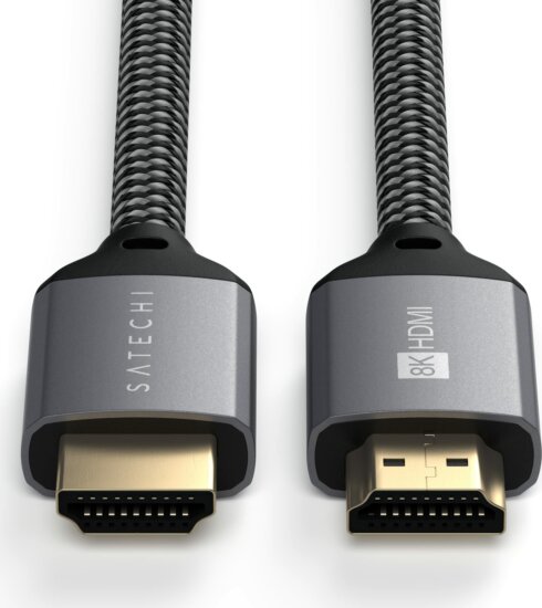 Satechi Ultra HD High Speed HDMI 2.1 - HDMI 2.1 kábel 2m - Fekete