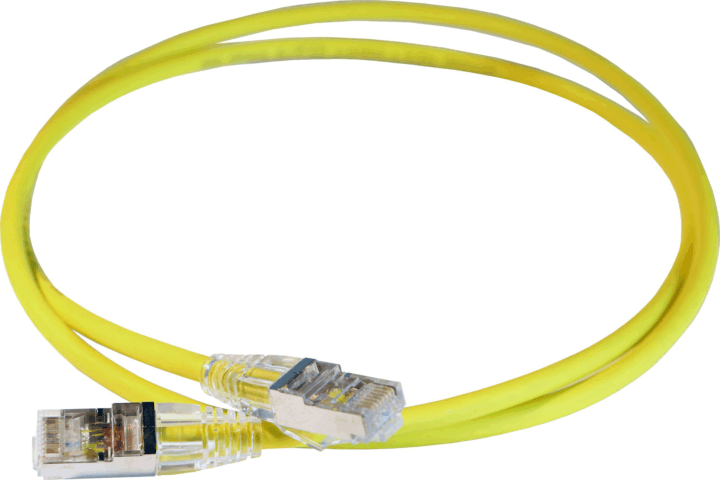 Legrand UTP CAT6a Patch kábel 1m - Sárga Legrand UTP CAT6a Patch kábel 1m - Sárga
