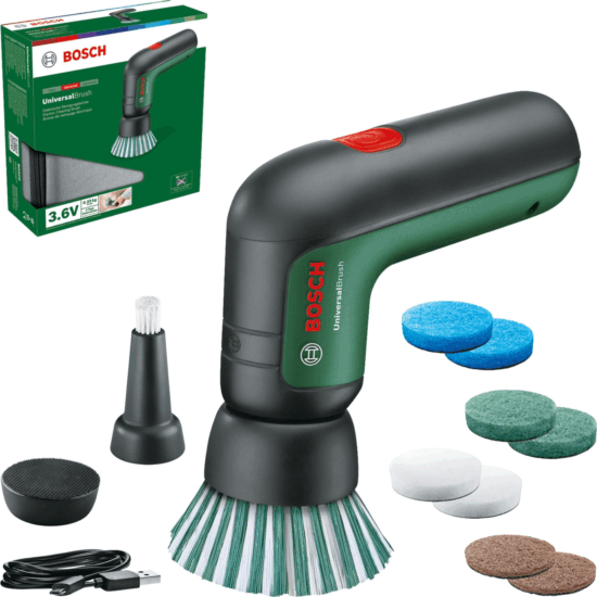 Bosch 06033E0002 UniversalBrush 3.6V Akkumulátoros tisztítókefe készlet