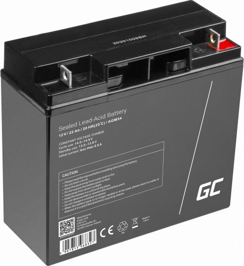 Green Cell AGM54 Akkumulátor - 12V/22Ah