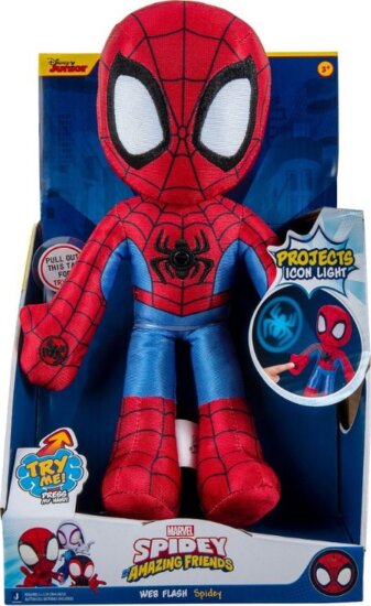 Spidey világító plüssfigura - 23 cm Spidey világító plüssfigura - 23 cm