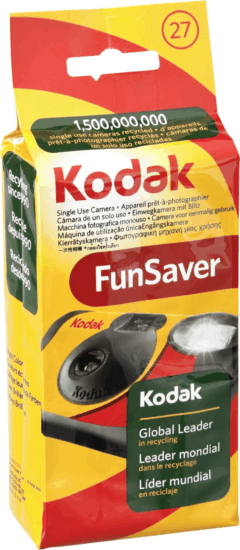 Kodak Fun Saver 27 Egyszer használatos fényképezőgép Kodak Fun Saver 27 Egyszer használatos fényképezőgép