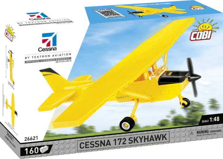 COBI Cessna 172 Skyhawk repülőgép 160 darabos Építőjáték