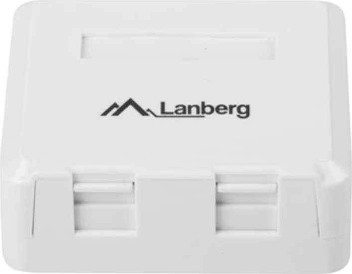 Lanberg OK1-0002-W Falon kívüli aljzat 2db keystone modulhoz