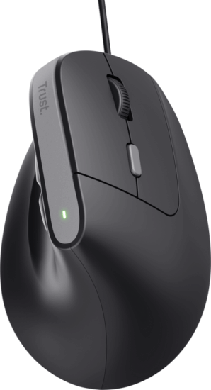Trust Bayo II Vezetékes Ergonomikus Egér - Fekete