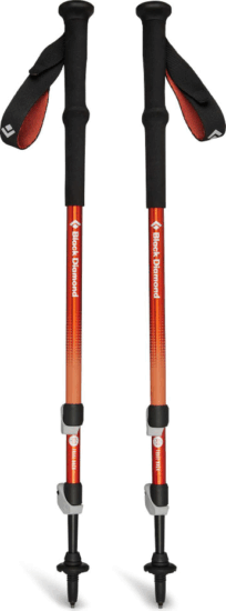 Black Diamond Trail Back Túrabot - Fekete/Narancssárga Black Diamond Trail Back Túrabot - Fekete/Narancssárga