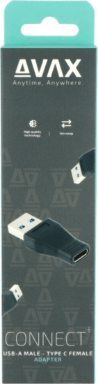 AVAX AD601 Connect Plus USB-A apa - USB-C anya OTG Adapter AVAX AD601 Connect Plus USB-A apa - USB-C anya OTG Adapter