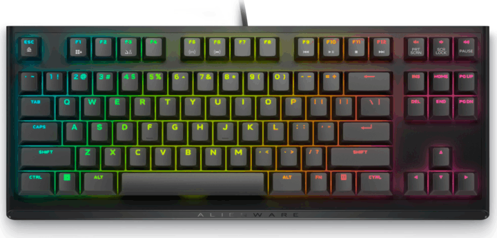 Dell Alienware AW420K TKL (Cherry MX Red Switch) Vezetékes Gamer Mechanikus Billentyűzet - Angol (US) Dell Alienware AW420K TKL (Cherry MX Red Switch) Vezetékes Gamer Mechanikus Billentyűzet - Angol (US)