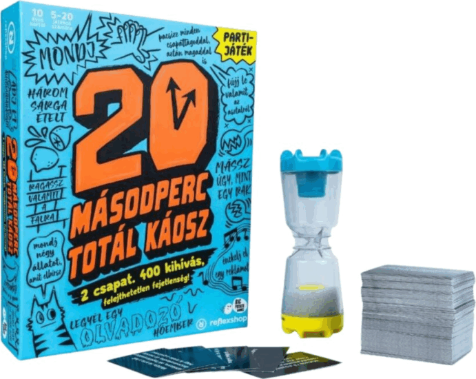 20 másodperc totálkáosz partijáték