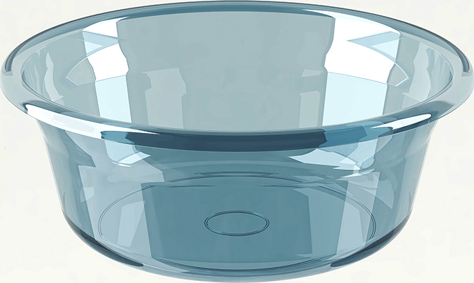 TOO KT-138-BL Műanyag lavór - Kék