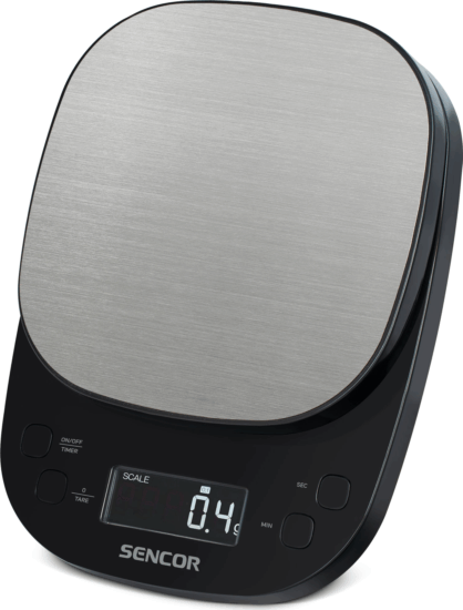 Sencor SKS 0804BK Barista Digitális konyhai mérleg - Fekete