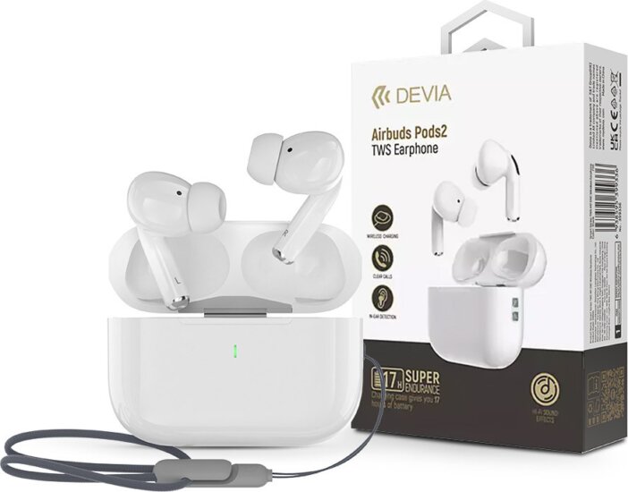 Devia Airbuds Pods2 TWS Wireless headset - Fehér