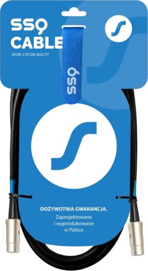 SSQ SS-1418 MIDI Apa Kábel (2m) - Fekete SSQ SS-1418 MIDI Apa Kábel (2m) - Fekete