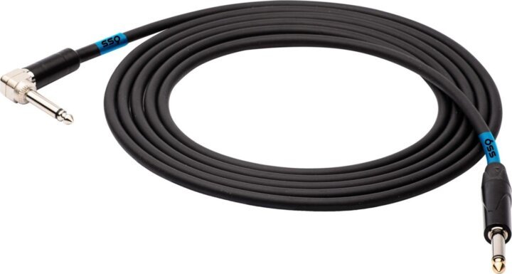 SSQ SS-1469 6.3mm Mono Jack - 6.3mm Mono Jack Kábel (4m) - Fekete SSQ SS-1469 6.3mm Mono Jack - 6.3mm Mono Jack Kábel (4m) - Fekete