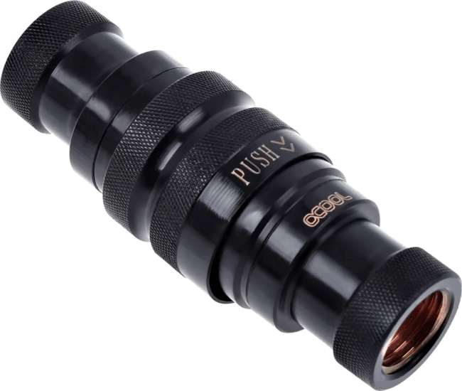 Alphacool 17282 Eiszapfen Gyorscsatlakozó - Fekete