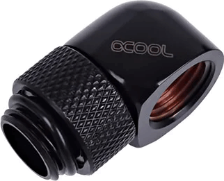 Alphacool 17217 HF L-Adapter - Fekete Alphacool 17217 HF L-Adapter - Fekete