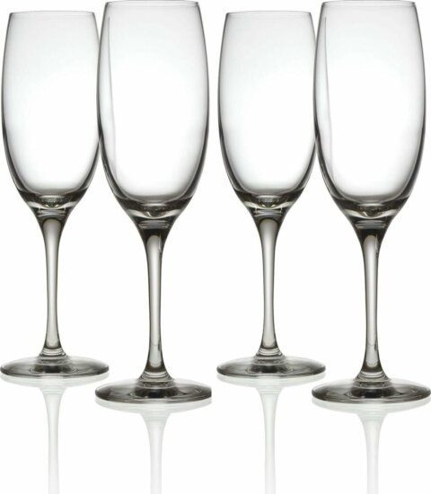 Alessi Mami-XL 250ml Pezsgős Kristályüveg Pohár Szett 4 Darabos