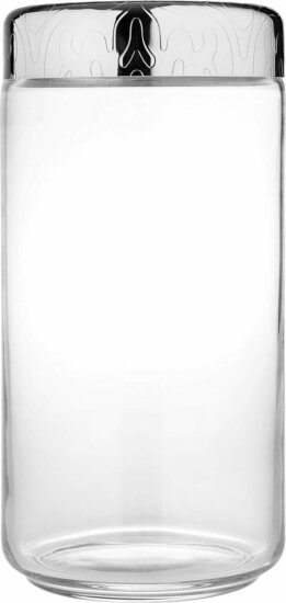 Alessi MW21/150 Dressed Konyhai üveg ételtároló edény 1,5L - Ezüst