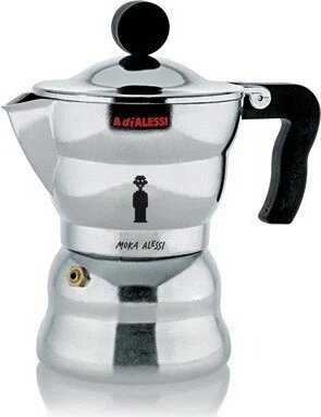 Alessi AAM33/3 Moka Kotyogós Kávéfőző - Inox