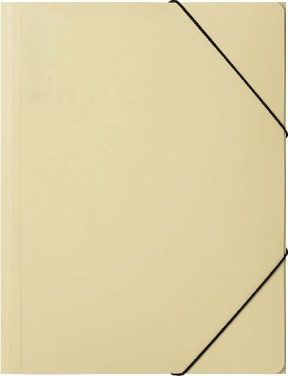 Pagna Pastell A4 gumis mappa - Sárga