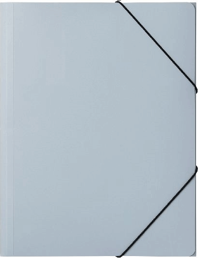 Pagna Pastell A4 gumis mappa - Szürkéskék