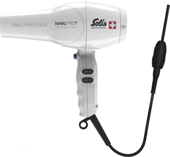 Solis Swiss Perfection 360 ionicPro Hajszárító - Fehér Solis Swiss Perfection 360 ionicPro Hajszárító - Fehér