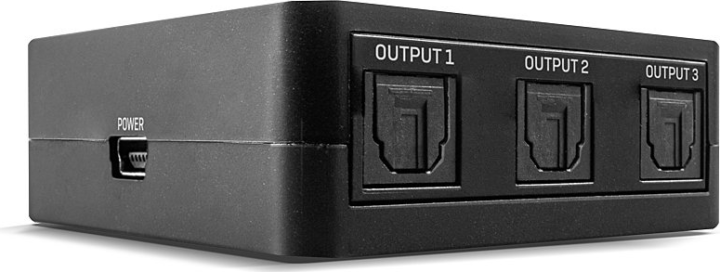 Lindy 70480 Toslink 3-port Audio Splitter