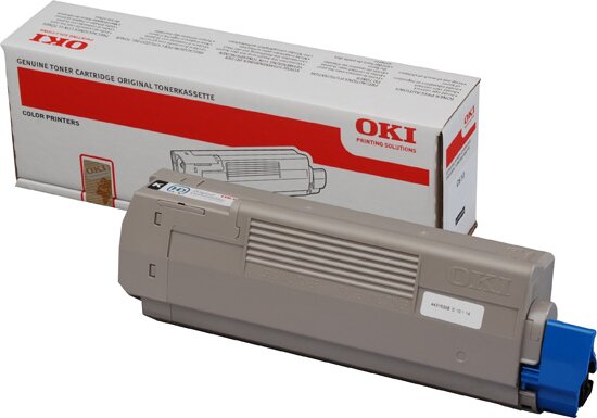 OKI toner C610 szériához / fekete / 8k