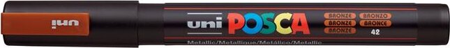 Uni Posca PC-3M 0,9-1,3mm Dekormarker - Bronz