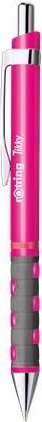 Rotring Tikky Nyomógombos golyóstoll rózsaszín - 0,8mm / Kék