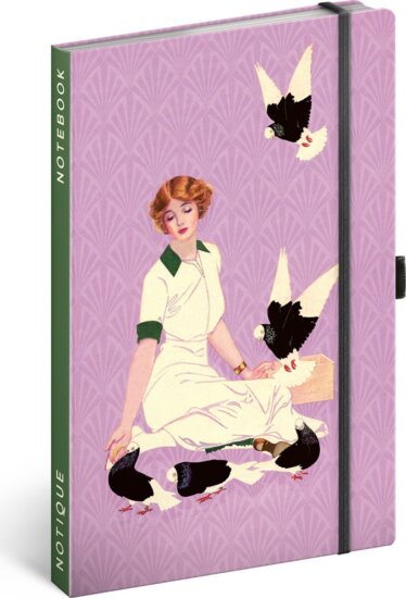 Realsystem Pigeons Notesz - Mintás