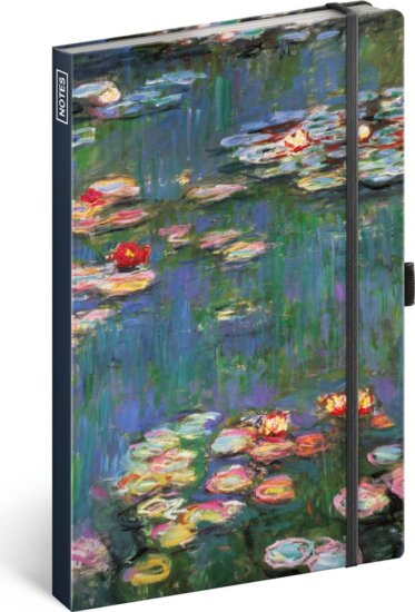Realsystem Claude Monet Notesz - Mintás