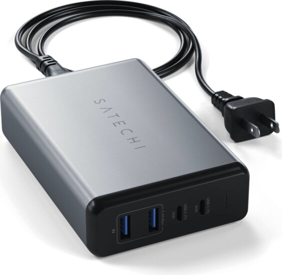 Satechi Travel 2x USB-A / 2x USB-C Hálózati töltő - Fekete (90W) Satechi Travel 2x USB-A / 2x USB-C Hálózati töltő - Fekete (90W)