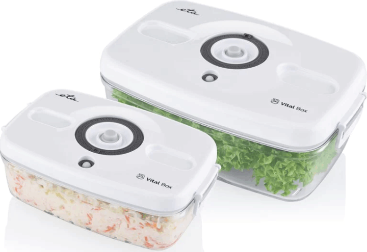 ETA 0762 Vital Box Vákuum ételtároló készlet 1L + 2L (2 db / csomag)