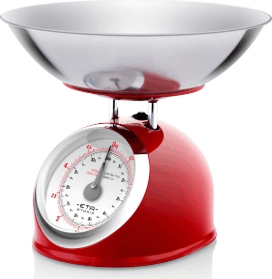 ETA 5777 Storio Konyhai mérleg - Piros